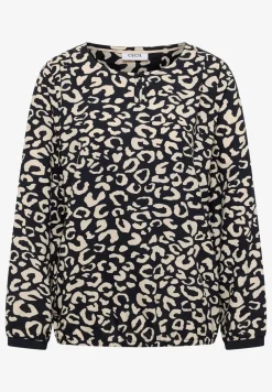 Gemusterte Bluse