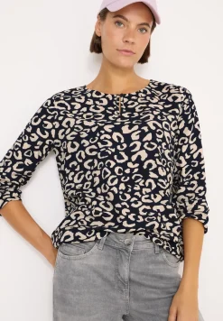 Gemusterte Bluse