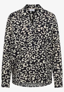 Gemusterte Bluse