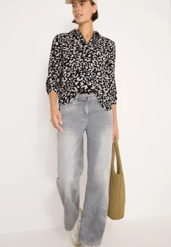 Gemusterte Bluse