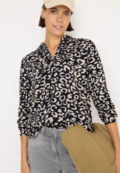Gemusterte Bluse
