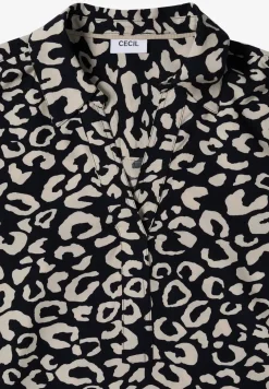 Gemusterte Bluse