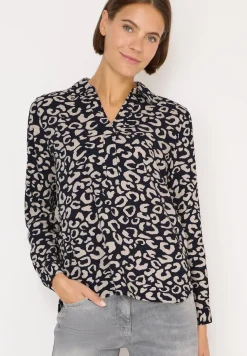 Gemusterte Bluse