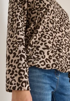 Gemusterte Bluse
