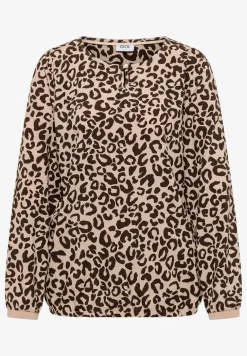 Gemusterte Bluse