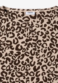 Gemusterte Bluse