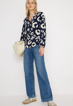 Gemusterte Bluse