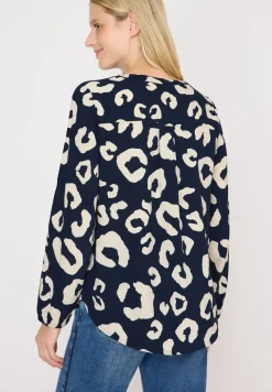 Gemusterte Bluse