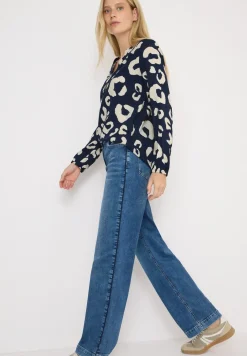 Gemusterte Bluse
