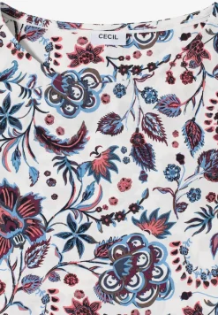 Gemusterte Bluse