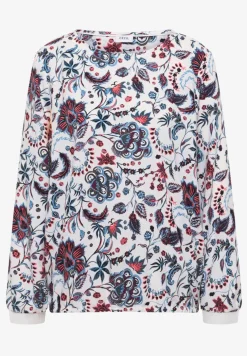 Gemusterte Bluse