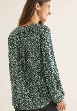 Gemusterte Bluse