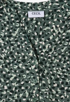 Gemusterte Bluse