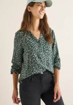 Gemusterte Bluse