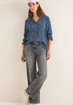 Gemusterte Bluse