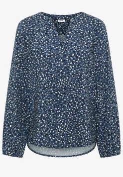 Gemusterte Bluse