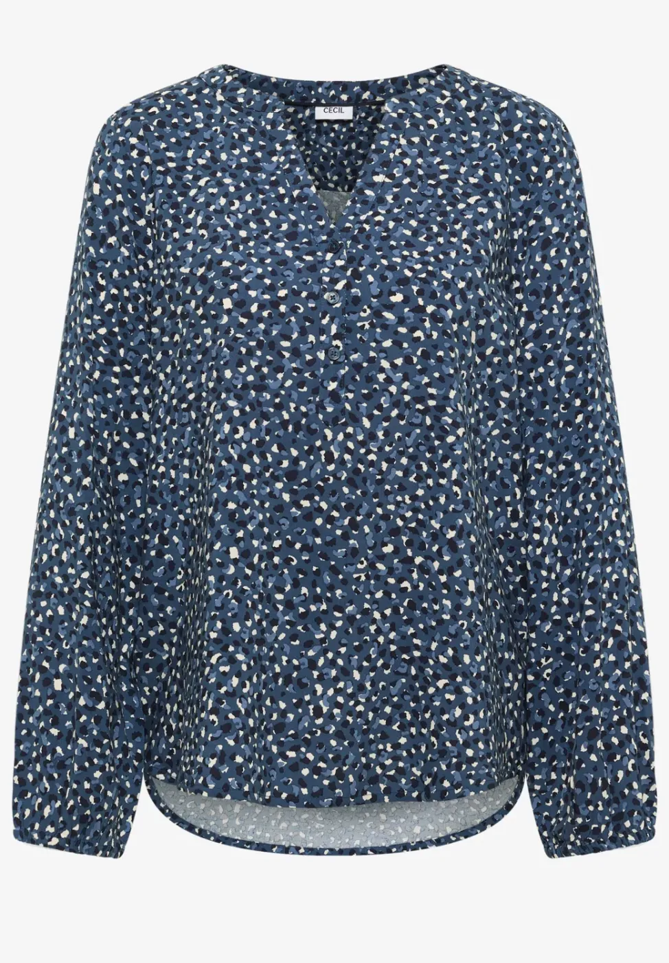 Gemusterte Bluse