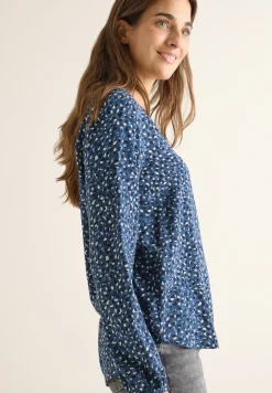 Gemusterte Bluse