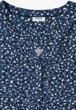 Gemusterte Bluse