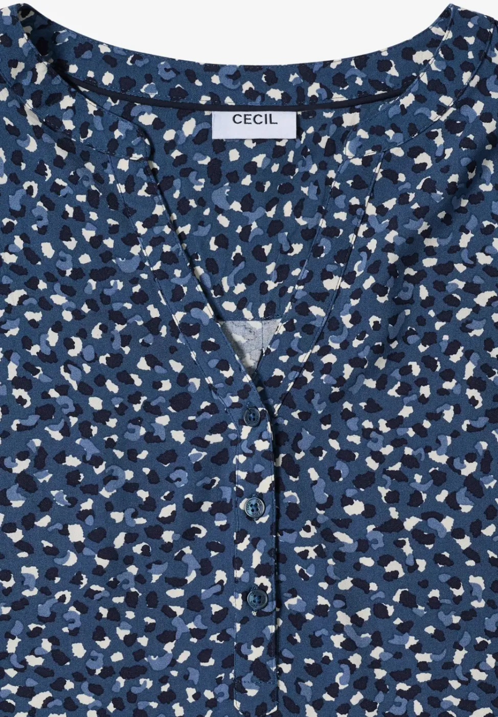 Gemusterte Bluse