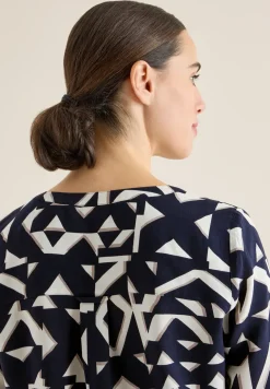 Gemusterte Bluse