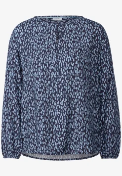 Gemusterte Bluse