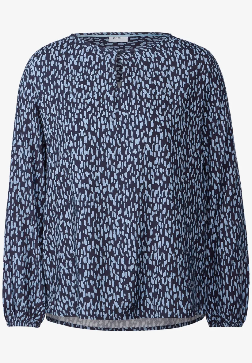 Gemusterte Bluse