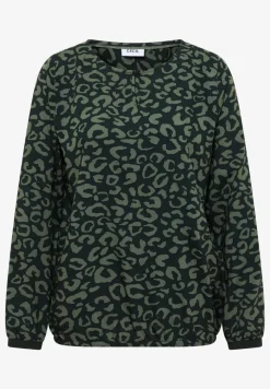 Gemusterte Bluse