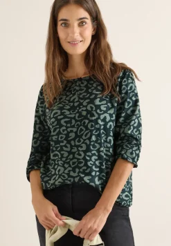 Gemusterte Bluse