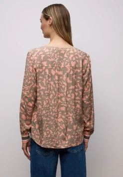 Gemusterte Bluse