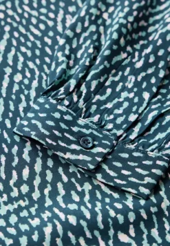 Gemusterte Bluse