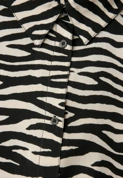 Gemusterte Hemdbluse