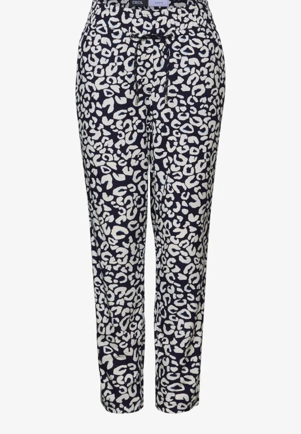 Gemusterte Loose Fit Hose