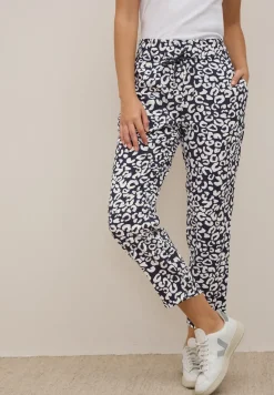 Gemusterte Loose Fit Hose