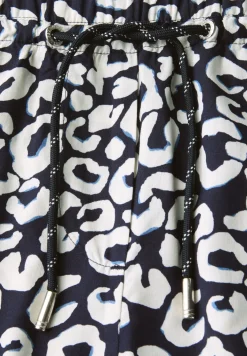 Gemusterte Loose Fit Hose