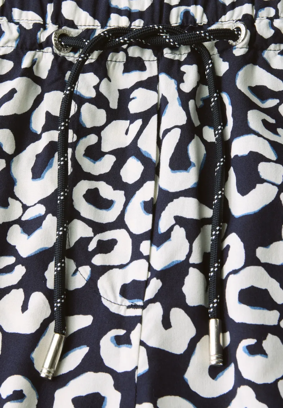 Gemusterte Loose Fit Hose