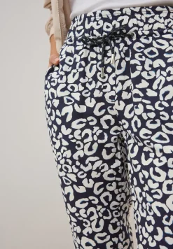 Gemusterte Loose Fit Hose