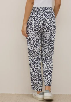 Gemusterte Loose Fit Hose