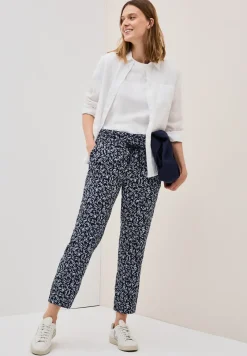 Gemusterte Loose Fit Hose