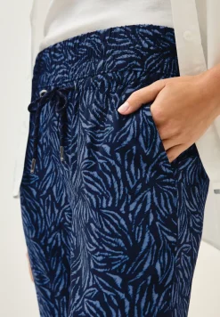 Gemusterte Loose Fit Hose