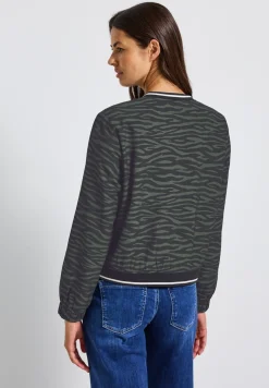 Gemusterter Blouson
