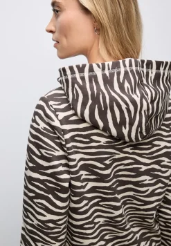 Gemusterter Hoodie