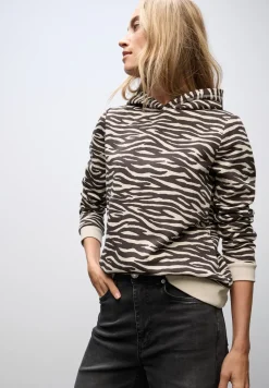 Gemusterter Hoodie