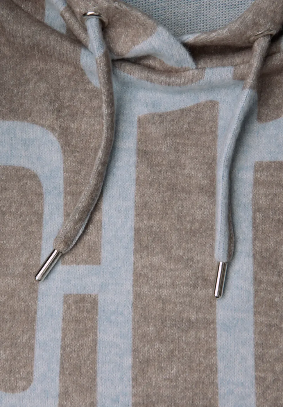 Gemusterter Hoodie Shirt