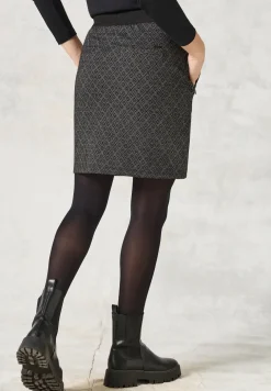 Gemusterter Joggskirt
