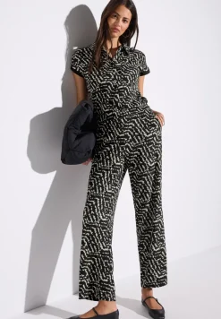 Gemusterter Jumpsuit