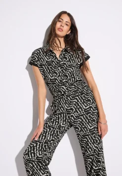 Gemusterter Jumpsuit