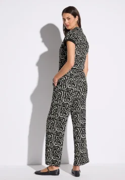 Gemusterter Jumpsuit