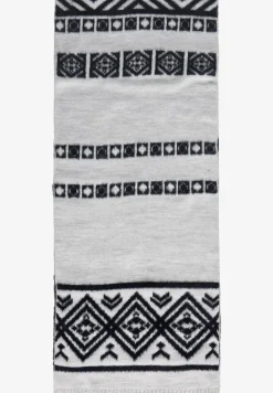 Gemusterter Strickschal
