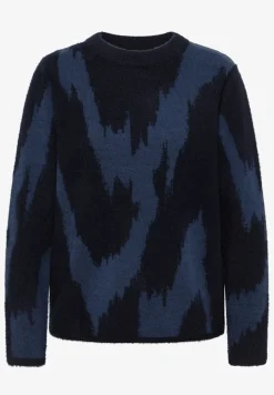Gemusterter Pullover